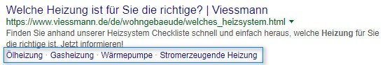 Rich Snippet Verlinkung